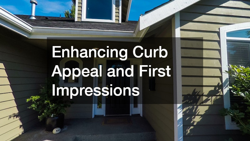 Enhancing Curb Appeal and First Impressions