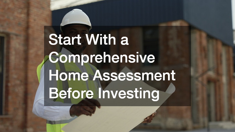 Start With a Comprehensive Home Assessment Before Investing