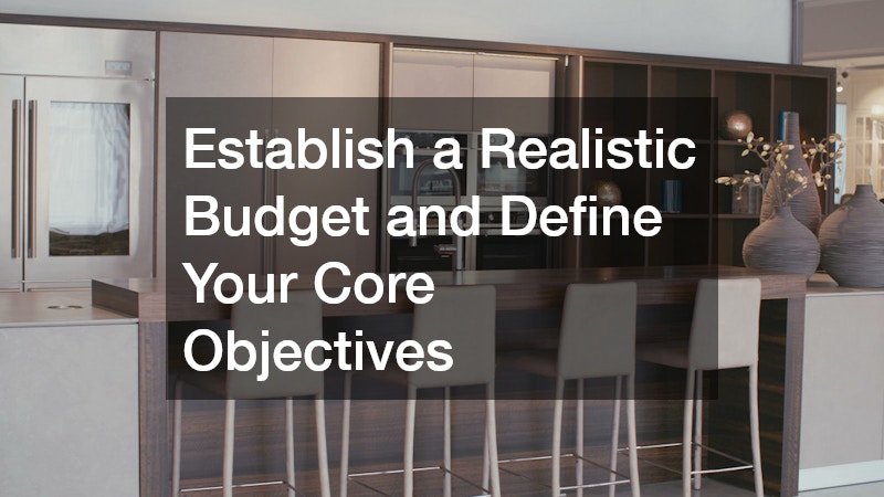 Establish a Realistic Budget and Define Your Core Objectives