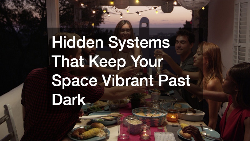 Hidden Systems That Keep Your Space Vibrant Past Dark