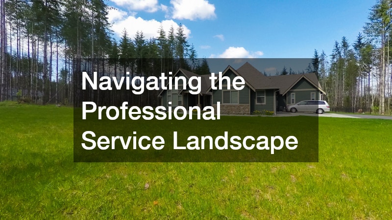 Navigating the Professional Service Landscape