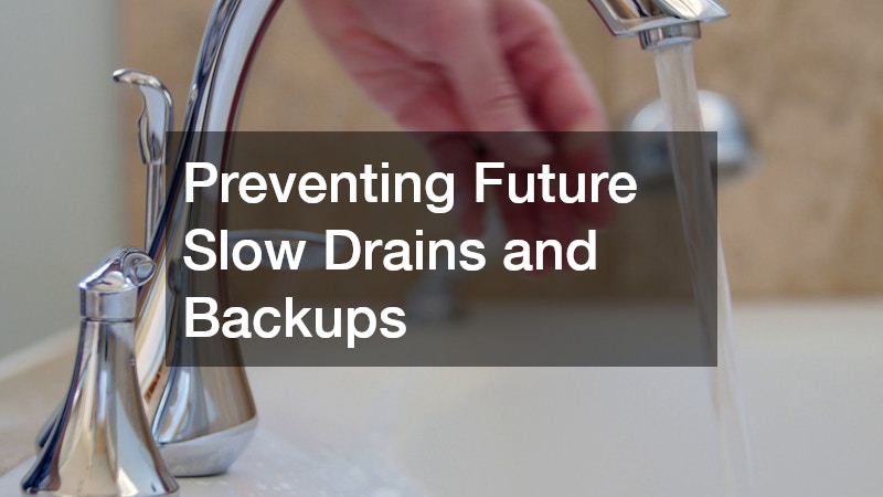 Preventing Future Slow Drains and Backups