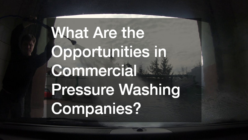 What Are the Opportunities in Commercial Pressure Washing Companies?