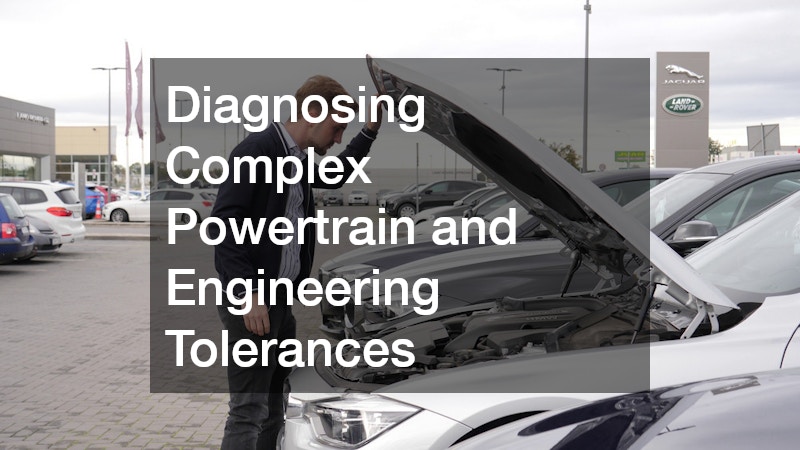 Diagnosing Complex Powertrain and Engineering Tolerances