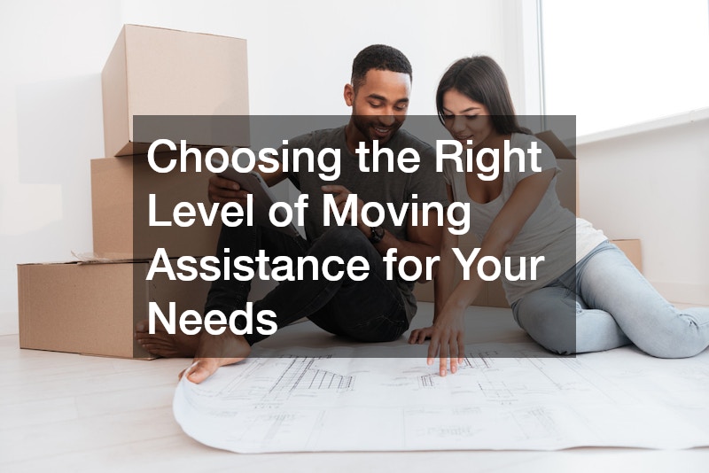 Choosing the Right Level of Moving Assistance for Your Needs
