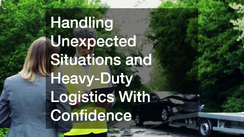 Handling Unexpected Situations and Heavy-Duty Logistics With Confidence