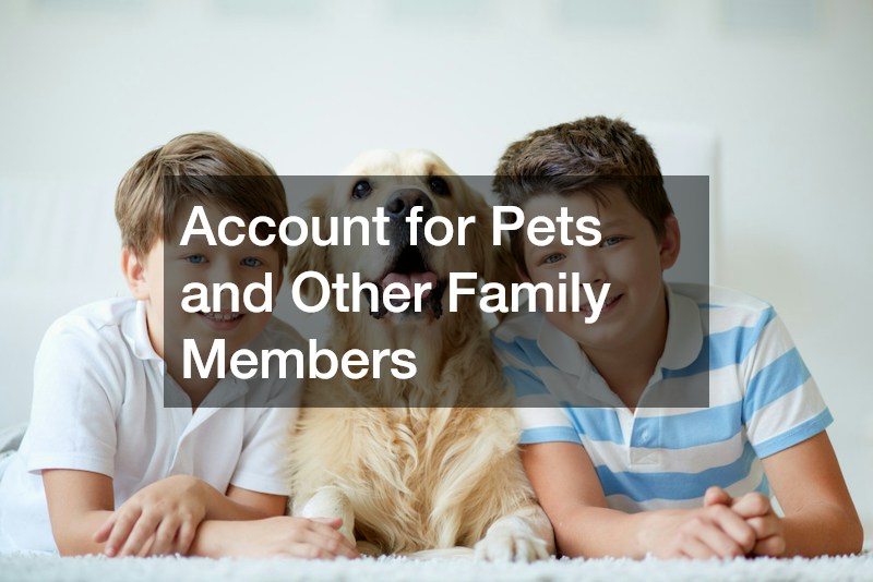Account for Pets and Other Family Members