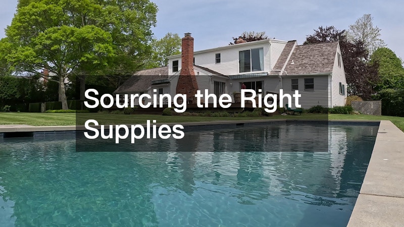 Sourcing the Right Supplies