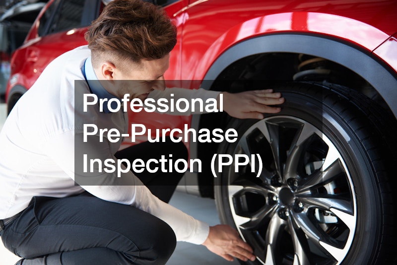 Professional Pre-Purchase Inspection (PPI)