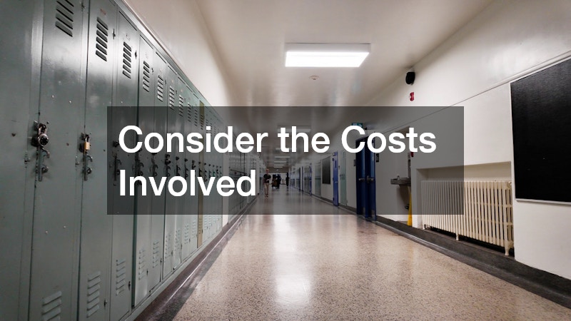 Consider the Costs Involved
