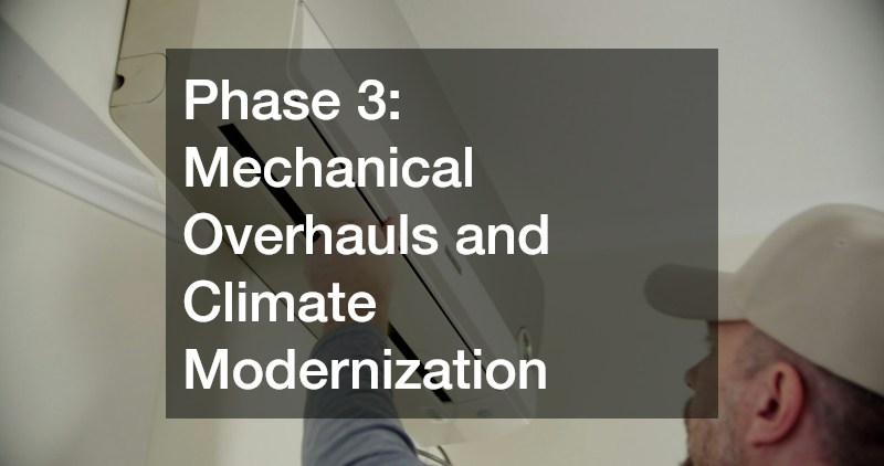 Phase 3: Mechanical Overhauls and Climate Modernization