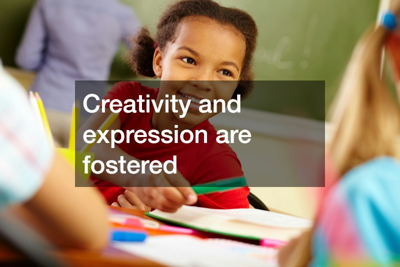 Creativity and expression are fostered