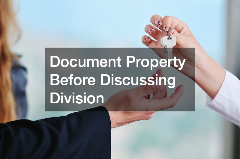 Document Property Before Discussing Division