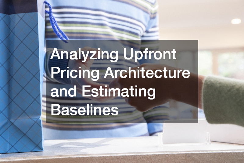 Analyzing Upfront Pricing Architecture and Estimating Baselines