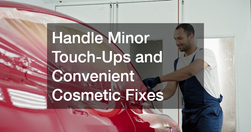 Handle Minor Touch-Ups and Convenient Cosmetic Fixes