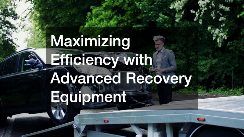 Maximizing Efficiency with Advanced Recovery Equipment