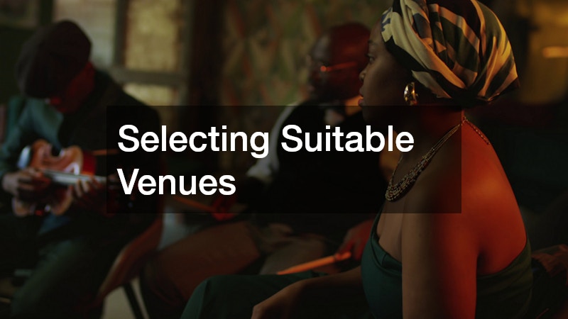 Selecting Suitable Venues