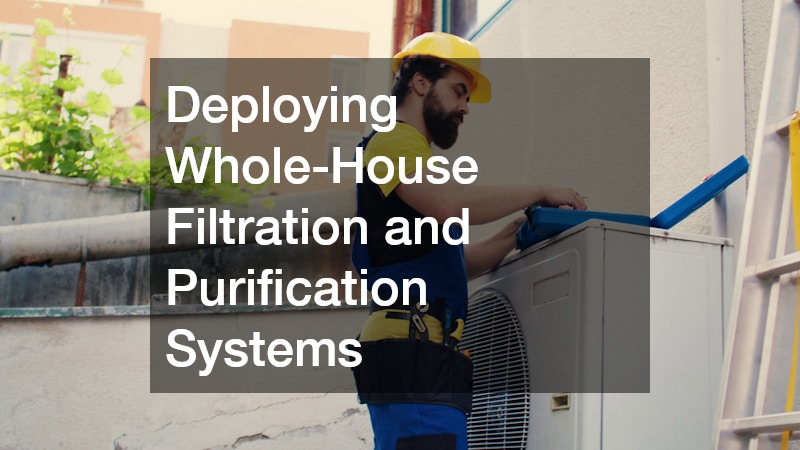 Deploying Whole-House Filtration and Purification Systems