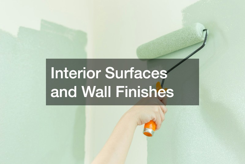 Interior Surfaces and Wall Finishes