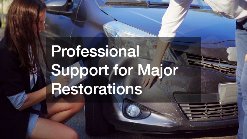 Professional Support for Major Restorations
