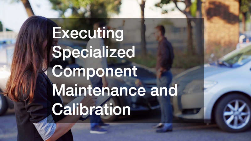 Executing Specialized Component Maintenance and Calibration