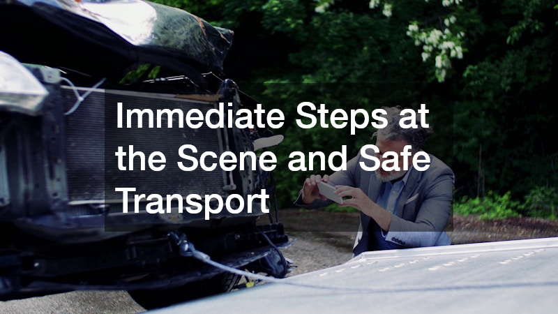 Immediate Steps at the Scene and Safe Transport