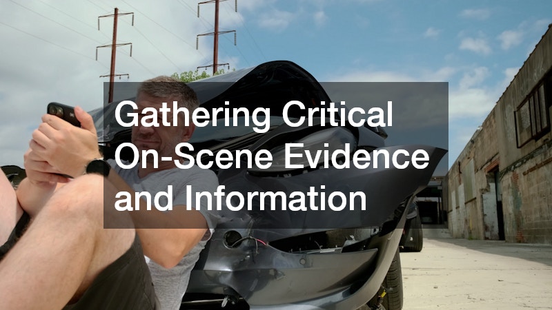 Gathering Critical On-Scene Evidence and Information