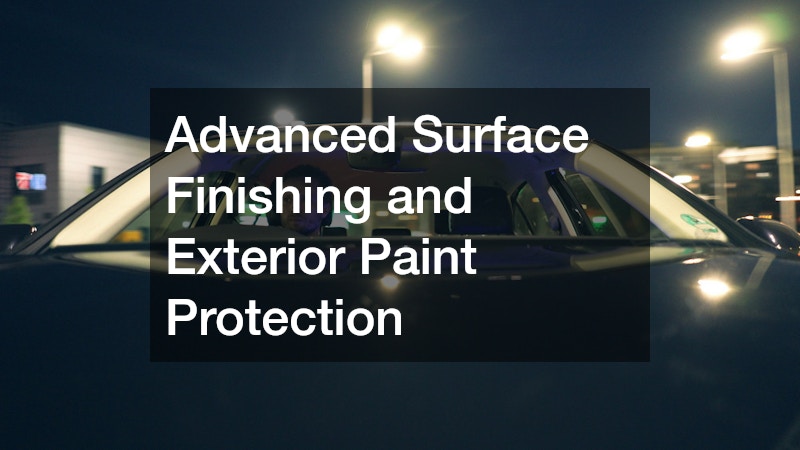 Advanced Surface Finishing and Exterior Paint Protection
