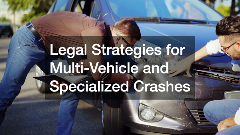 Legal Strategies for Multi-Vehicle and Specialized Crashes