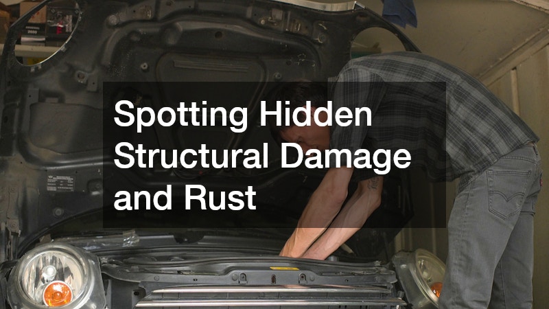Spotting Hidden Structural Damage and Rust