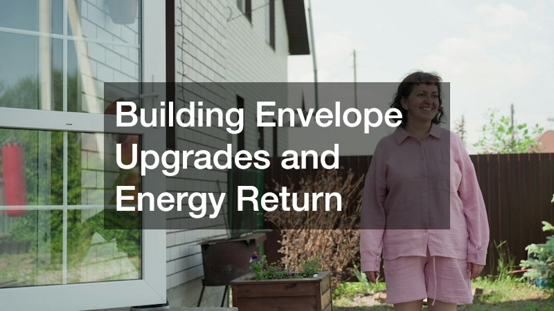 Building Envelope Upgrades and Energy Return