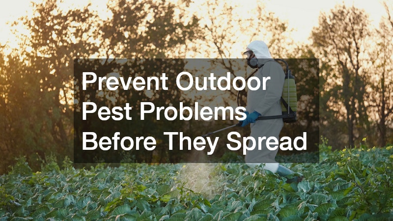Prevent Outdoor Pest Problems Before They Spread