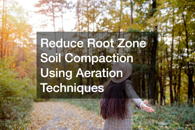 Reduce Root Zone Soil Compaction Using Aeration Techniques