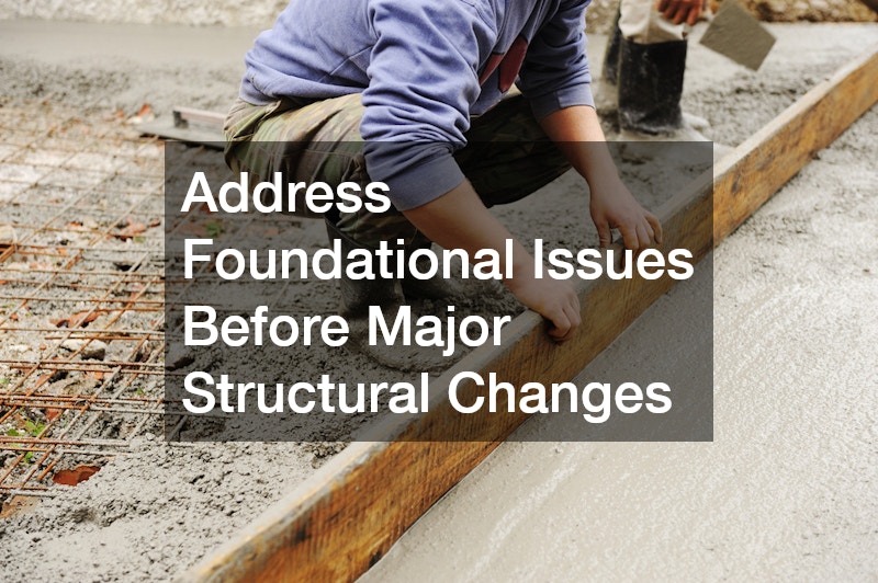 Address Foundational Issues Before Major Structural Changes