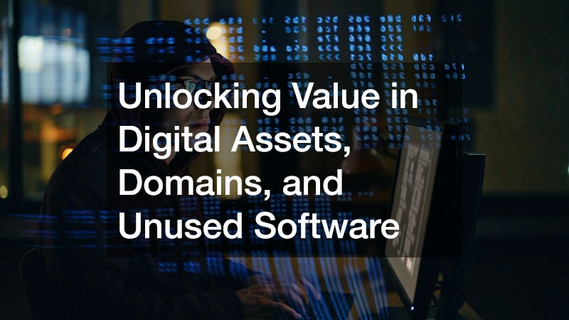 Unlocking Value in Digital Assets, Domains, and Unused Software