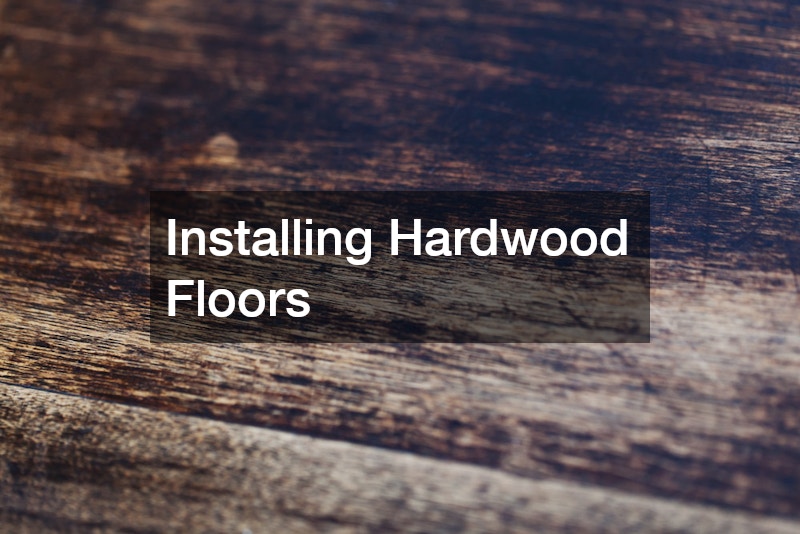 Installing Hardwood Floors