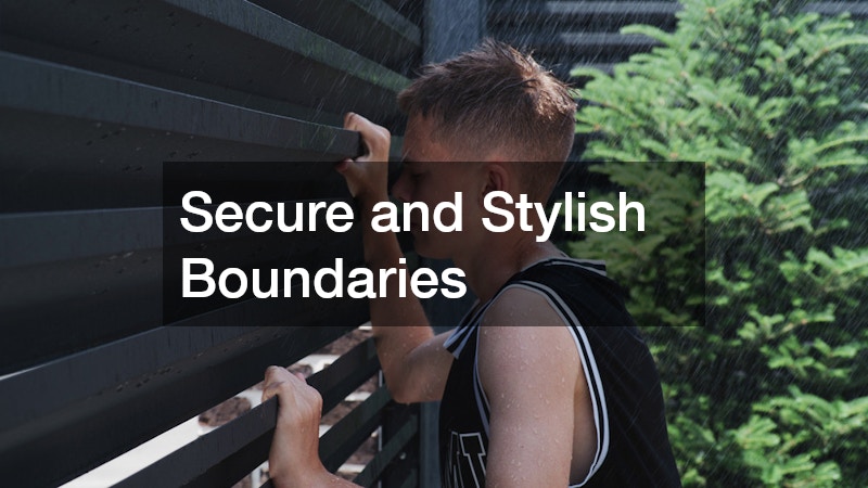 Secure and Stylish Boundaries