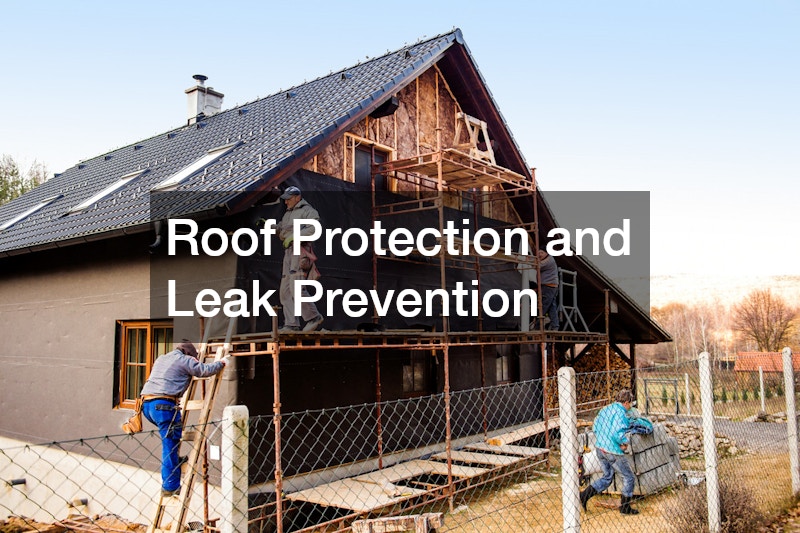 Roof Protection and Leak Prevention