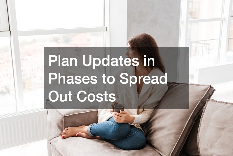 Plan Updates in Phases to Spread Out Costs
