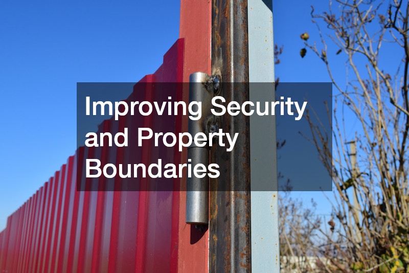 Improving Security and Property Boundaries