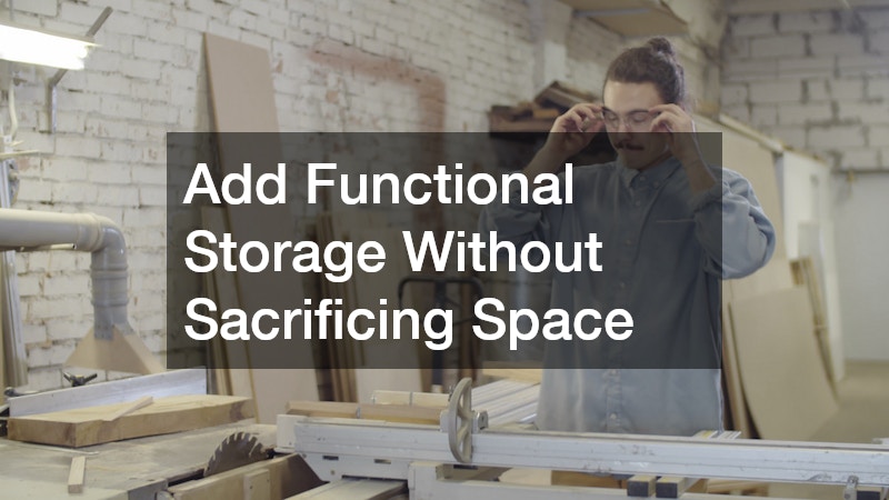 Add Functional Storage Without Sacrificing Space