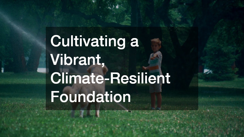 Cultivating a Vibrant, Climate-Resilient Foundation