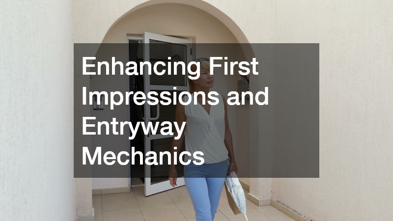 Enhancing First Impressions and Entryway Mechanics