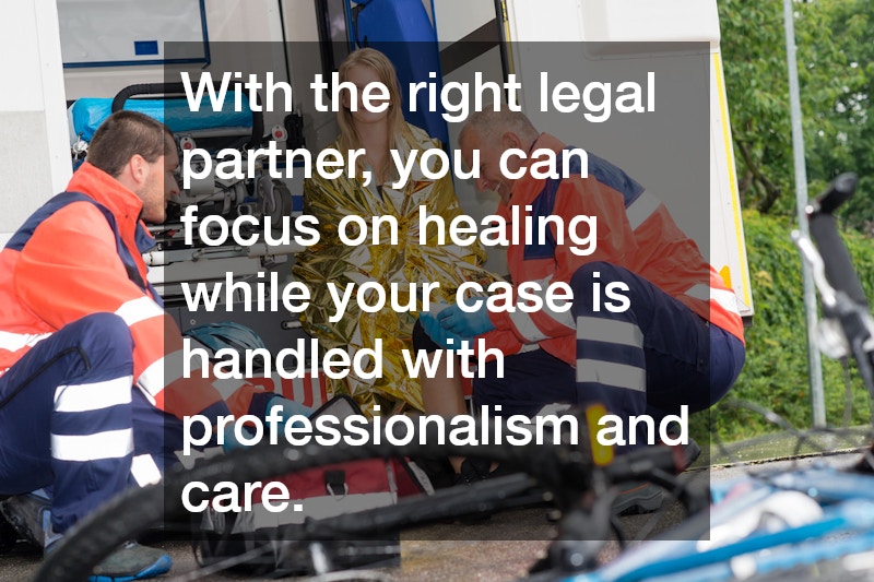 With the right legal partner, you can focus on healing while your case is handled with professionalism and care.