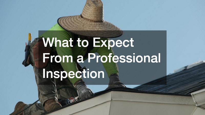 What to Expect From a Professional Inspection