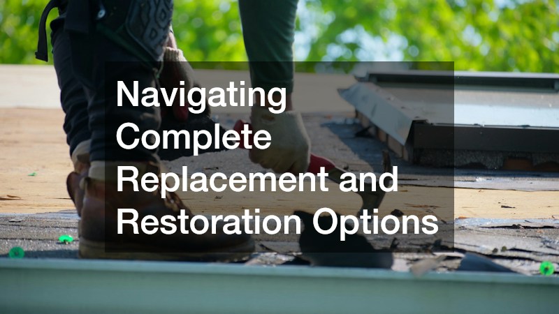Navigating Complete Replacement and Restoration Options
