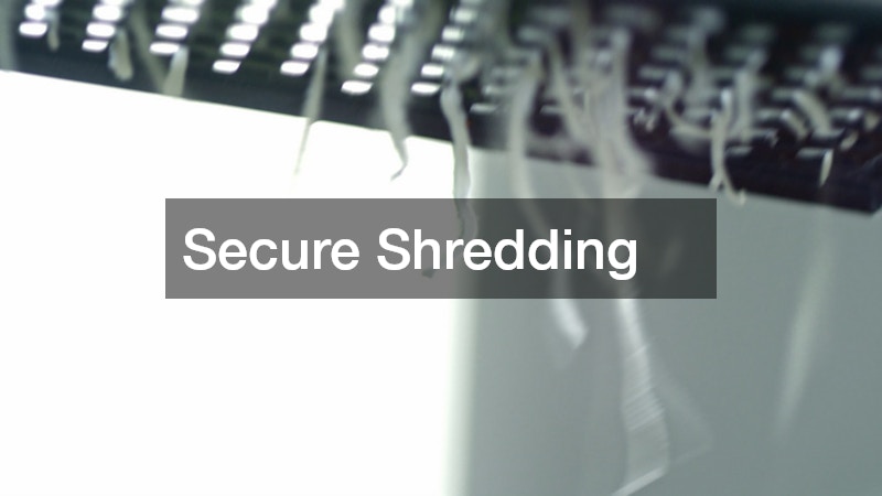 Secure Shredding