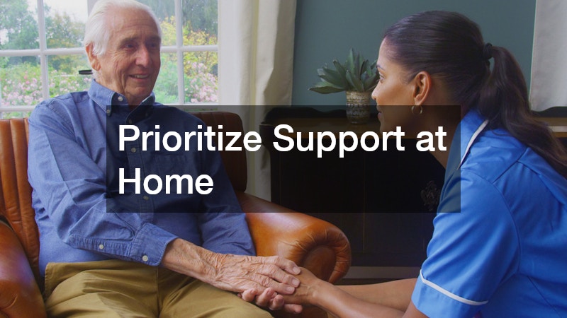 Prioritize Support at Home