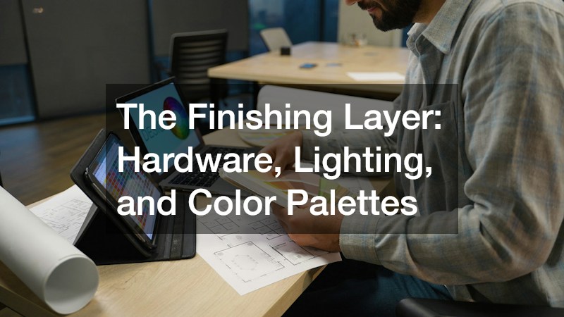 The Finishing Layer: Hardware, Lighting, and Color Palettes