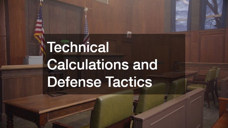 Technical Calculations and Defense Tactics